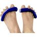 Men's Metallic Blue Yoga Toes Gel Toe Separators - Relieve Foot Pain and Improve Athletic Performance! (Large) - Buy Online on GoSupps.com