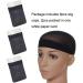 6pcs Soft Comfortable Stretchy Nylon Wig Cap Unisex Wig Stocking Cap Hair Cup for Women and Men Black - Buy Online on GoSupps.com