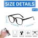 SCJJZ Blue Filter Glasses - 3 Pack Anti-Blue Light Flat Mirror for Eye Protection - International Shipping Available - Buy Online on GoSupps.com
