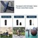 Electric Bike Pump - Woowind BP188 Portable Tire Inflator, Auto Shut-Off, Presta & Schrader Valve, 120PSI, Rechargeable - Black - Buy Online on GoSupps.com