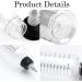 JIANYH 4 PCS 120ml Hair Oil Applicator Bottles for Home Salon Hair Care - Buy Online on GoSupps.com