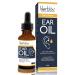 Organic Ear Oil for Ear Infections - Natural Eardrops for Infection Prevention, Swimmer's Ear & Wax Removal - Kids, Adults, Baby, Dog Earache Remedy - with Mullein, Garlic, Calendula, Made in USA