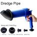 High Pressure Toilet Plunger Kit & Drain Cleaner Gun - Unclog Sinks & Toilets Effortlessly - Perfect for Home Use - Buy Online on GoSupps.com