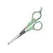Kenchii Happy Puppy Ball Tip Shears Trimming Scissors for Dogs | Pet Grooming Puppy Essentials | Stainless Steel Grooming Scissors for Dogs | Safety Blunt Tip Scissors and Dog Grooming Tools | 5.5 In 5.5 Inch Blue