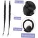 Angoily Braid Wig Hair Extensions Braided Hair Braided Extension Hair Braided Hair Extension Wig Braids Wig Ponytails Black Frontal Wig European and American Material Decorate - Buy Online on GoSupps.com