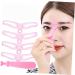 Angoily 1 Set Eyebrow Makeup Stencil Eyebrow Stencil Kit Eyebrow Ruler Template Eyebrow Trimming Tool - Buy Online on GoSupps.com