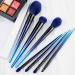 Makeup Brush Set Blue Gradient Makeup Brush Soft Eyeshadow Loose Powder Repair Concealer Brush Makeup Brush Sets Foundation Brush - Buy Online on GoSupps.com