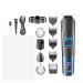 Razors VGR V-108 5 in 1 Mens Grooming Kit Professional Electric Shaver Beard and Nose Hair Trimmer Barber Hair Clipper Set Blue