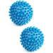 TV Time Direct Reusable Laundry Dryer Balls - Fabric Softener Blue - 2 Pack | Eco-Friendly Clothes Dryer Solution - Buy Online on GoSupps.com