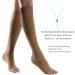 MDRCG Veins Compression Stockings with Zipper | 20-30 mmHg Class 2 Support Socks for Varicose Veins Edema & Pregnant Women - Skin Color Options Available - Buy Online on GoSupps.com