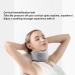 Jauarta Light Gray Neck Support - Size M | Breathable Sponge & Polyamide Fiber | Chin Curve Design for Comfortable Sitting Relief - Buy Online on GoSupps.com