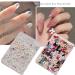 Manicure Rhinestones Cartoon Kawaii Accessories Butterfly-shape 3D Special Design Bear Nail Decoration(03) - Buy Online on GoSupps.com