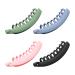 4 Pieces Banana Clips Firm Non-Slip Clips Practical Hair Clips Double Rows Of Gripping Teeth Clips Colorful Vertical Banana Clips Ponytail Hair Accessories For Ladies And Girls