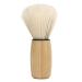 Salon Shaving Brush - Portable Wooden Handle Grooming Tool for Travel | Safe Beard Shaving Essentials - Buy Online on GoSupps.com