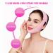 Ehoter Double Chin Reducer Face Slimming Strap & Neck Lifting Mask - Adjustable V Line Face Lifting Tape - Black Compression Bandage - Buy Online on GoSupps.com