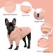 Meioro Pink Zipper Hood Dog Sweater - Cute Warm Winter Pet Clothes for French Bulldogs & Puppies (XS) - Buy Online on GoSupps.com
