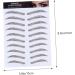 Gogogmee Authentic Eyebrows 4pcs Eyebrow Stickers Waterproof Stickers Hair-like Eyebrows Water Transfer Eyebrow Sticker Cosmetic - Buy Online on GoSupps.com