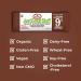 Betty Lou's Just Great Stuff Organic Protein Bars | Antioxidant Rich Energy Bars | Gluten Free Vegan Non GMO | Chocolate Dream Greens (12 Pack) - Buy Online on GoSupps.com