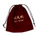 FRCOLOR Tool Organizer Bag 1pc Hair Dryer Storage Bag Travel Storage Bag Bathroom Shower Bag Hair Dryer Bag Drawstring Tool Claret 30x26cm