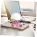 Solustrie Starry Sky Glasses Case | Travel Contact Lenses Organizer | Portable Eye Lens Holder & Mirror - Pink - Buy Online on GoSupps.com
