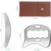 Premium Stainless Steel Gua Sha Tool for Lymphatic Drainage & Full Body Massage - Pain Relief & Cellulite Treatment | D+Y - Buy Online on GoSupps.com