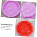 OUNONA 3pcs Rose Cake Mold Large Flower Tart Mini Flan Molds for Baking DIY Silicone Pie Baking Pan Silicone Soap Homemade Soap Molds Simple Mold Silicone Rose Silica Gel Manual Paper Cup 24X24X5CMx3pcs - Buy Online on GoSupps.com
