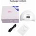 SUNUV UV LED Nail Lamp - Gel Nail Polish Dryer with Auto Sensor, Timer Setting, Display Screen - SUN15 Gift for Girls & Women - Buy Online on GoSupps.com