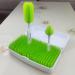 Travel Baby Bottle Drying Rack with Bottle Brushes for Camping Travelling with Baby - Buy Online on GoSupps.com