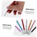 FOMIYES 7pcs Metal Embroidery Pen Brow Pencil Makeup Pen Metal Holder Embroidered Manual Pen Tool Korean - Buy Online on GoSupps.com