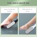Feiccier Stainless Steel Double-Sided Foot Files - Professional Callus Remover for Cracked Heels, Corns, and Dead Skin - 2 Pcs Set - Buy Online on GoSupps.com