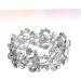 Shop Hapinary Rhinestone Tennis Bracelet - Elegant Stretchable Crystal Jewelry for Women & Brides - Buy Online on GoSupps.com