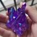Natural Magic Natural Quartz Colour Crystal Cluster Specimen Home Display Decoration Electroplated Amethyst Stone Decor 1pcs ZJGIDTEM (Size : 70-90g) - Buy Online on GoSupps.com
