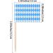 Sunshane Oktoberfest Picks Bavarian Flag Cupcake Topper Picks Toothpick Flags for Oktoberfest Party Decorations 2.56 x 1.38 Inches (Blue and White 200) 200 Blue and White - Buy Online on GoSupps.com