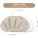 Flintronic Sneaker Heel Repair Patches - 2 Pairs, Apricot/Beige - Leather Heel Protectors for Shoe Repair - Buy Online on GoSupps.com