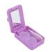 Entatial Contact Lens Case Kit Non-Slip Silicone on Top Convenient for Use Waterproof and Dustproof Contact Lens Case for Office for Travel for Home for Work