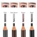PVC Duckbill 4-in-1 Eyebrow Pencil Sharpener Set with 4 Eyebrow Pencils, Razor for Microblading - Ideal for Beauty Beginners and Professionals | 1 Set - Buy Online on GoSupps.com