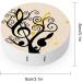 Musical Tree Notes Contact Lens Case - Portable Travel Box with Mirror for Easy Lens Storage - Buy Online on GoSupps.com