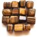 Real Healing Crystals India: Tiger Eye Stones for Beginners - Tumbled Healing Stones for Witchcraft (10-Pack) - Buy Online on GoSupps.com