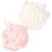 6 Pcs Bath Ball Set - Soft Flower Washing Ball & Travel Scrub - Perfect for Relaxation & Skin Care - Buy Online on GoSupps.com