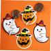 OFFSCH 50pcs Halloween Candy Tag Lollipop Decoration Lollipop Card Halloween Decor Packaging Decoration Card Lollipop Packaging Card Tooth Charms Message Card Pencil Caps Pumpkin Ghost - Buy Online on GoSupps.com