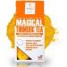 Magical Turmeric Tea  Turmeric Powder with Black Pepper  Ginger and Stevia  3.5 oz - Jessica Wellness Magical Turmeric