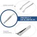 Mikikit Premium Stainless Steel Round Head Eyelid Massage Tweezers for Dry Eyes - Buy Online on GoSupps.com