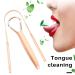 Stainless Steel Tongue Scraper & Cleaner for Fresh Breath | Semicircle Design for Effective Oral Care | Durable Dental Hygiene Tool - Buy Online on GoSupps.com