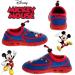 Disney Mickey Mouse Boys Water Shoes - Toddler/Little Kid Aqua Socks - Beach Sandals for Kids - Quick Dry Pool Slides - Blue/Red - Buy Online on GoSupps.com
