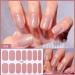 Elegant Glitter Solid Color Nail Wraps Stickers - Mother's Day Nail Polish Strips Kit (10 Sheets) - Buy Online on GoSupps.com