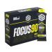 Focus90 Lemon Caffeine Energy Gels (12 x 70g) - 200mg Caffeine Per Serving Quick Release Pre-Workout Gel by Soccer Supplement Informed Sport Tested