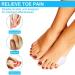 Zetiling Little Toe Bunion Corrector - 3 Pairs Soft Gel Protector for Pinky Toe Pain Relief | Men and Women - Buy Online on GoSupps.com