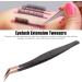 Premium Rose Gold Eyelash Extension Tweezers - Stainless Steel Volume & Individual Precision Tools for Makeup - Buy Online on GoSupps.com