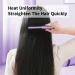 Rechargeable Mini Hair Straightener Comb - Portable Cordless Styling Tool with 3 Temperature Settings - 7.28in Pink for Effortless International Use - Buy Online on GoSupps.com