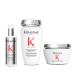 K rastase Intense restorative routine for blonde hair Set with Shampoo and Mask Revitalizing & Nourishing Hyaluronic Acid & Edelweiss For bleached or highlighted blonde hair Blond Absolu